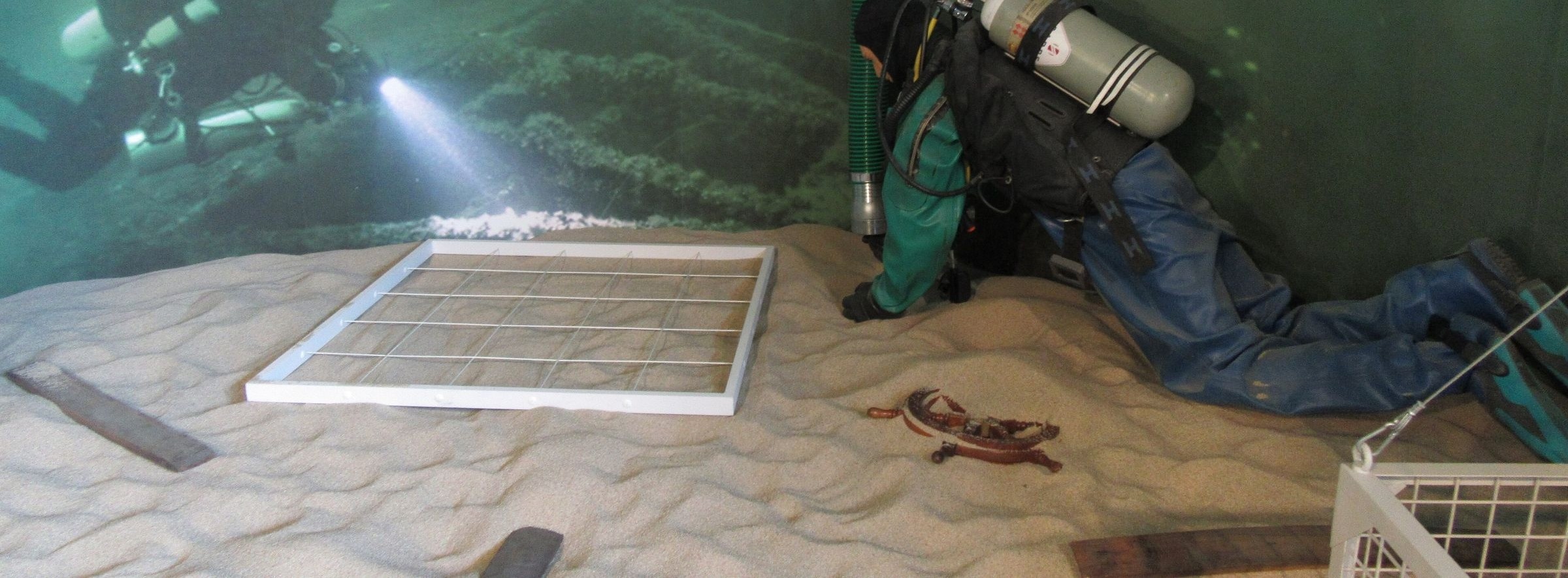 Divers undertaking marine archaeology work