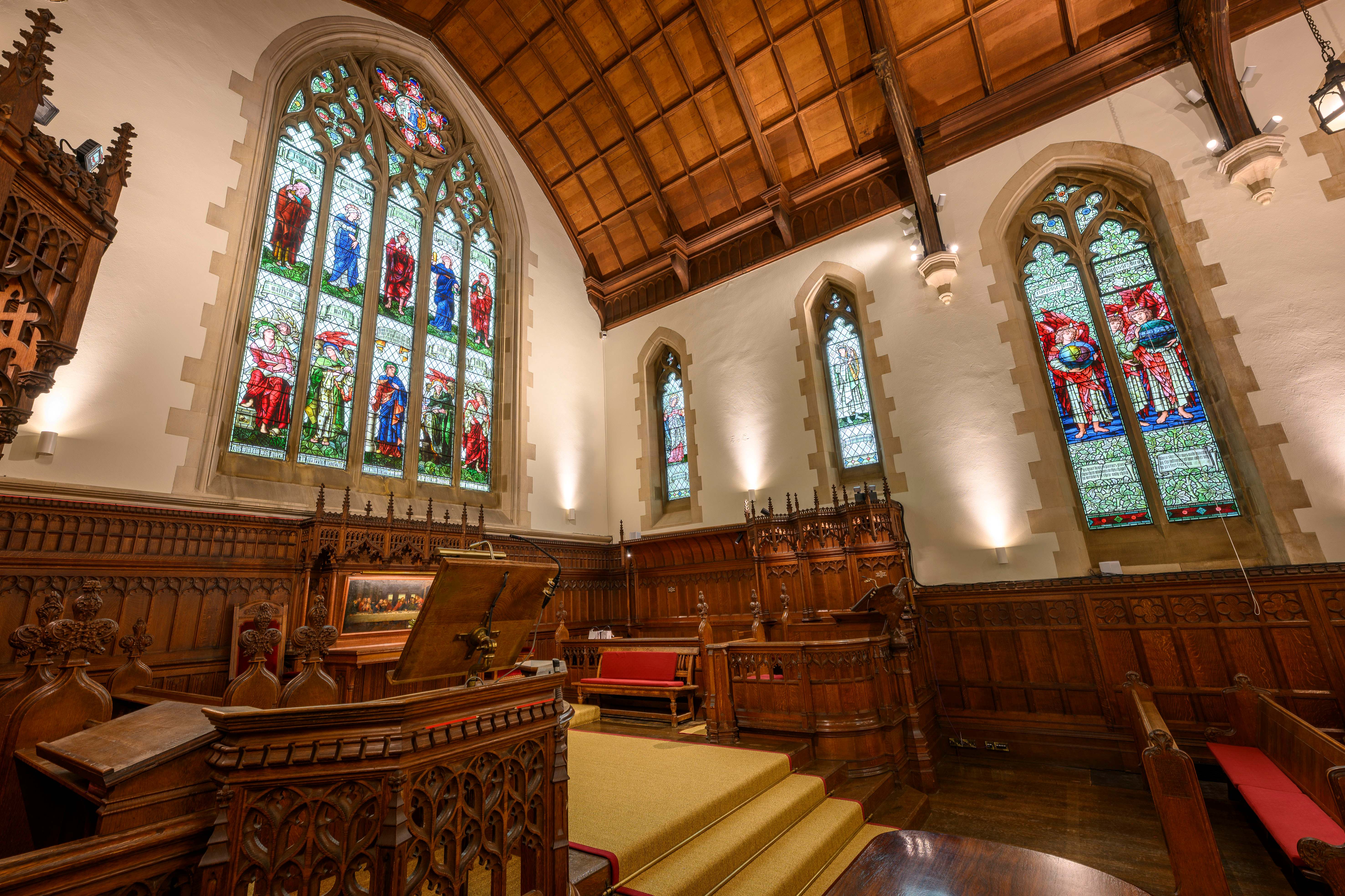 View of the HMC Chapel altar