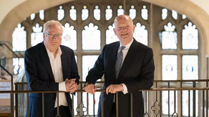 Lord William Hague and Lord Chris Smith