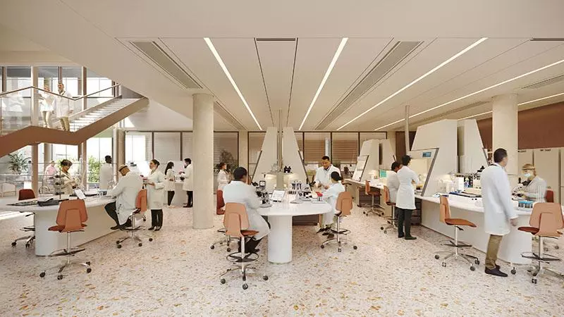Foster + Partners: The Tissue Culture Lab, EIT Oxford Campus