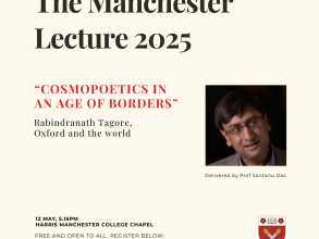 Flyer for Manchester Lecture 2025