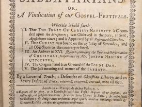 A title page printed in 1650 with a long and descriptive title