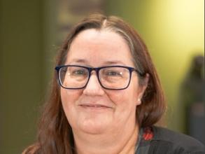 Birgitte Surtees headshot, Domestic bursar 