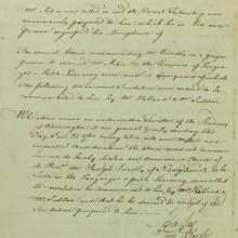 A page of handwritten notes from a committee meeting book