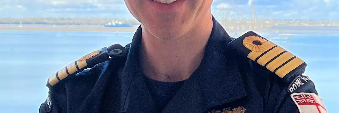 Jon Browett in uniform