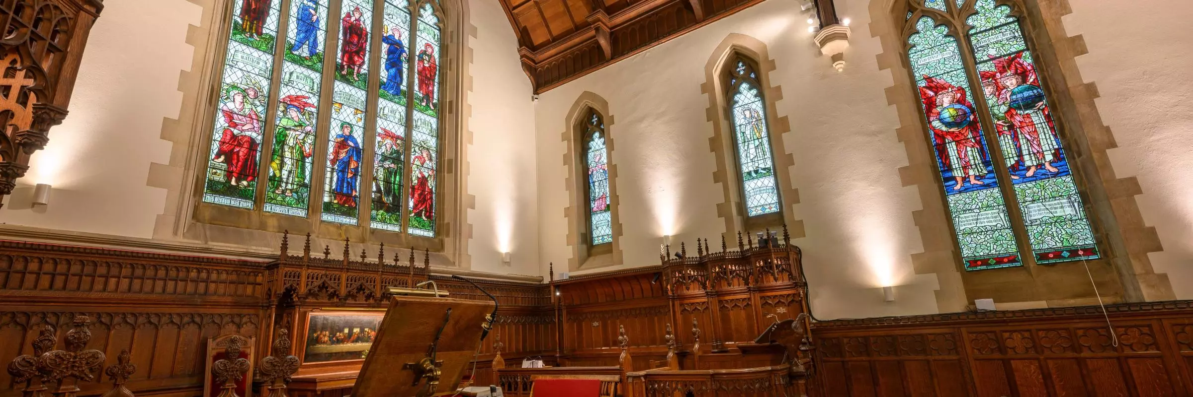 View of the HMC Chapel altar